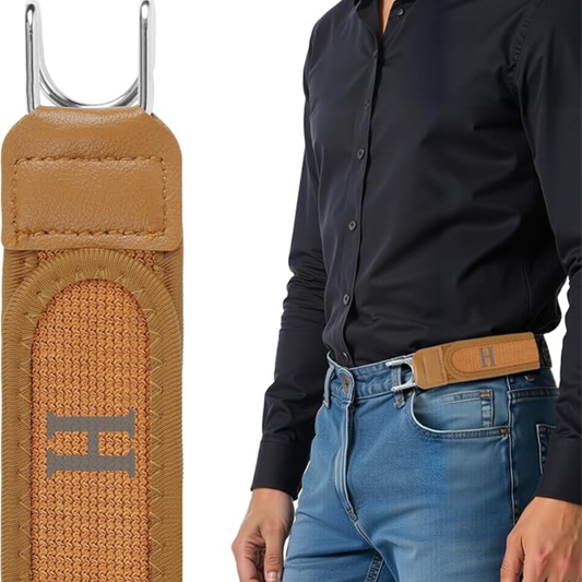 Cinturón de velcro ajustable elegante