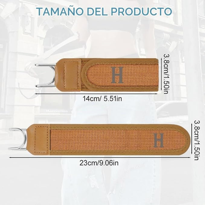 Cinturón de velcro ajustable elegante